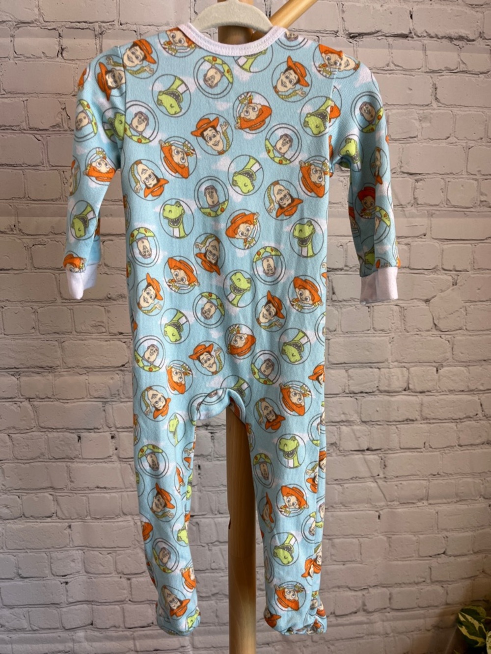 ⭐️⭐️ PICK 5 / $20 Disney Toy Story Blue One-Piece Pajamas - Picture 2 of 5